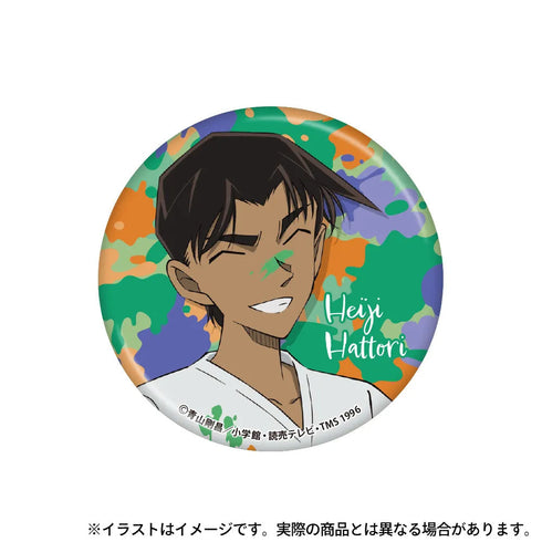 『名探偵コナン』缶バッジ 服部平次(アート)